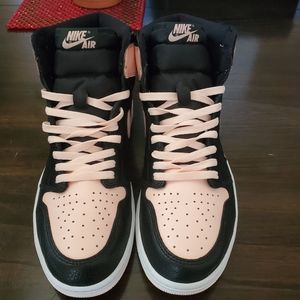 Jordan 1 Retro High OG Black/CrimsonTint Men Sz 13
